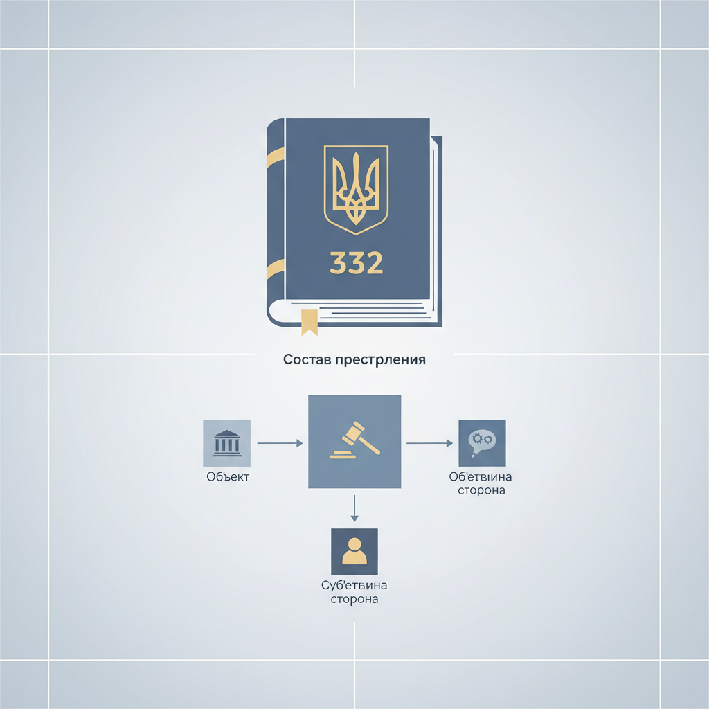 **Состав преступления по статье 332 УКУ простыми словами** — иллюстрация к статье «332 кку украины»