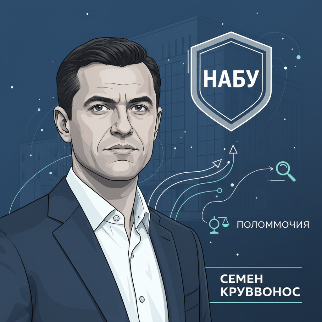 Семён Кривонос в НАБУ: должность и полномочия — иллюстрация к статье «семен кривонос НАБУ»