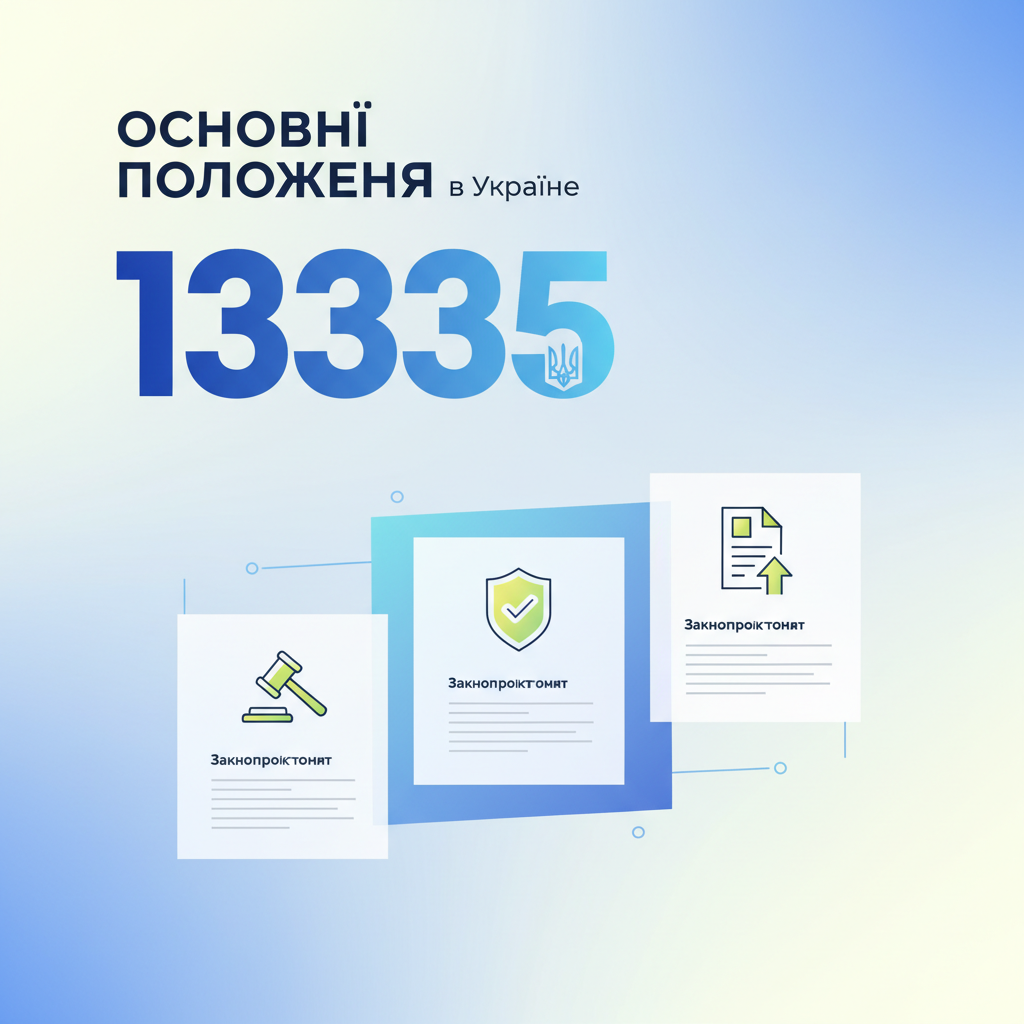 Основные положения законопроекта 13335 — иллюстрация к статье «законопроект 13335 в Украине»
