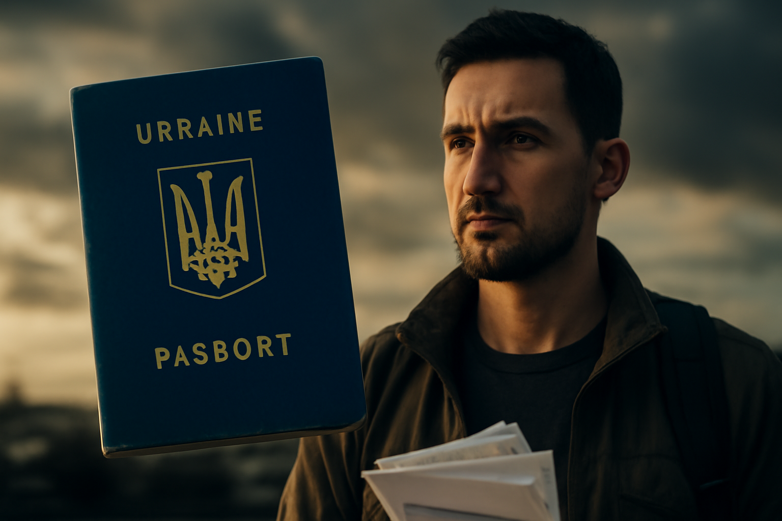 Документы для выезда за границу мужчинам Украина 2026